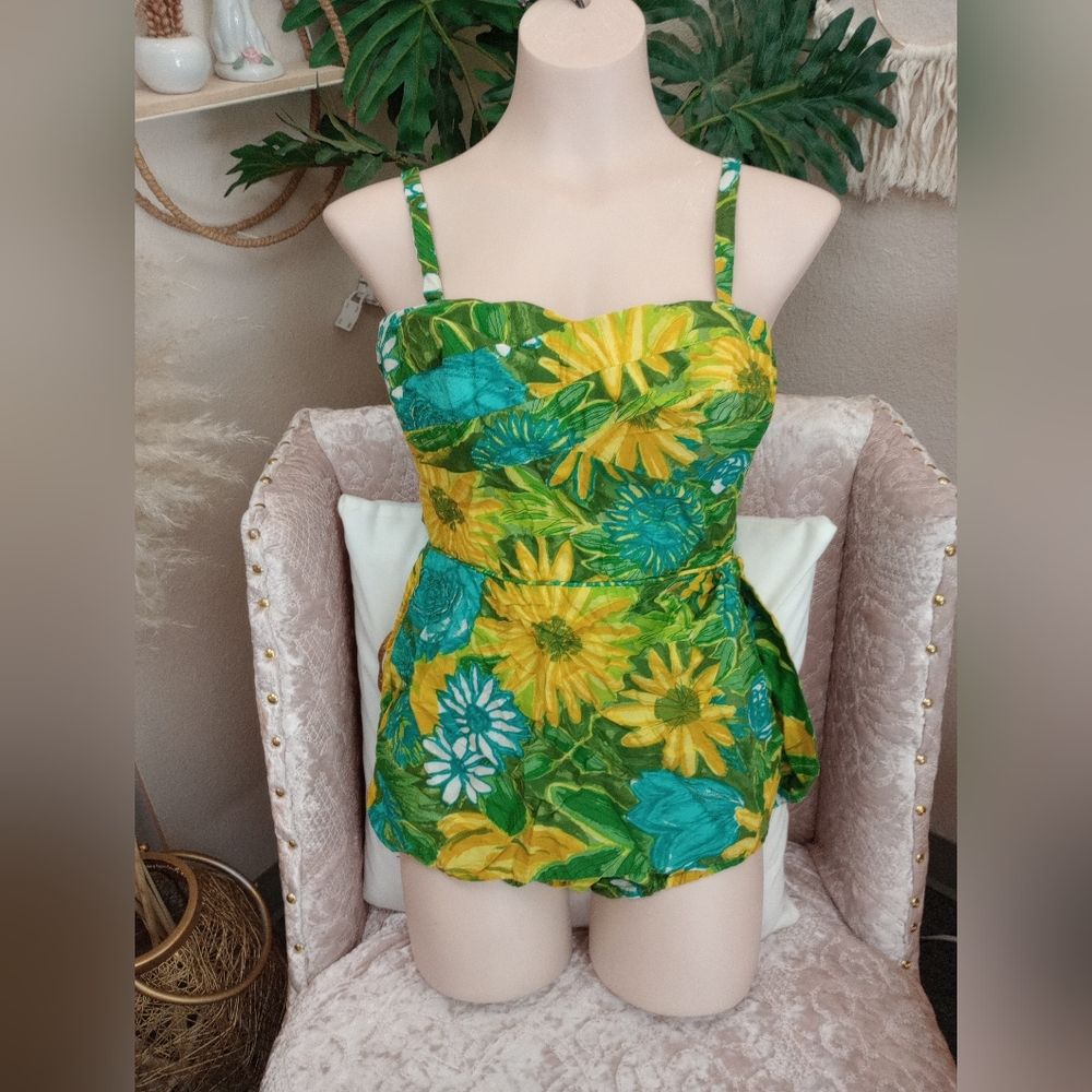 Vintage Swimsuit Romper